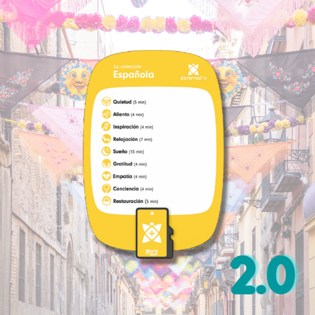 La Colección Española Meditation Card for Zenimal