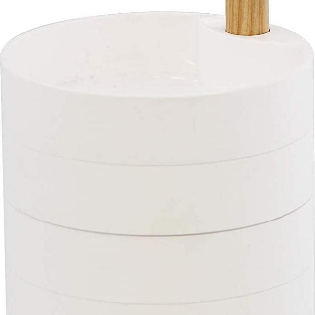 YAMAZAKI home Tosca 4-Tiered Jewelry Tray White