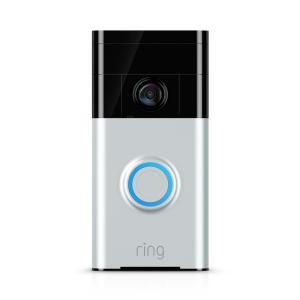 720P Wi-Fi Video Wired and Wireless Smart Door Bell Camera, Works with Google Home and Alexa