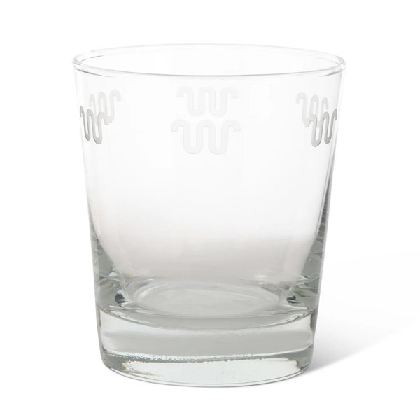 Running W® Etched Whiskey Glass