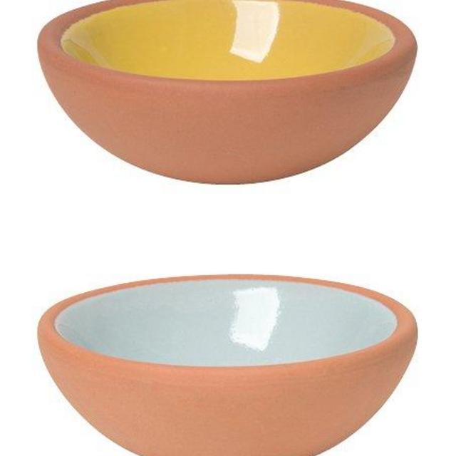 Now Designs Terracotta Pinch Bowls, Set of 6