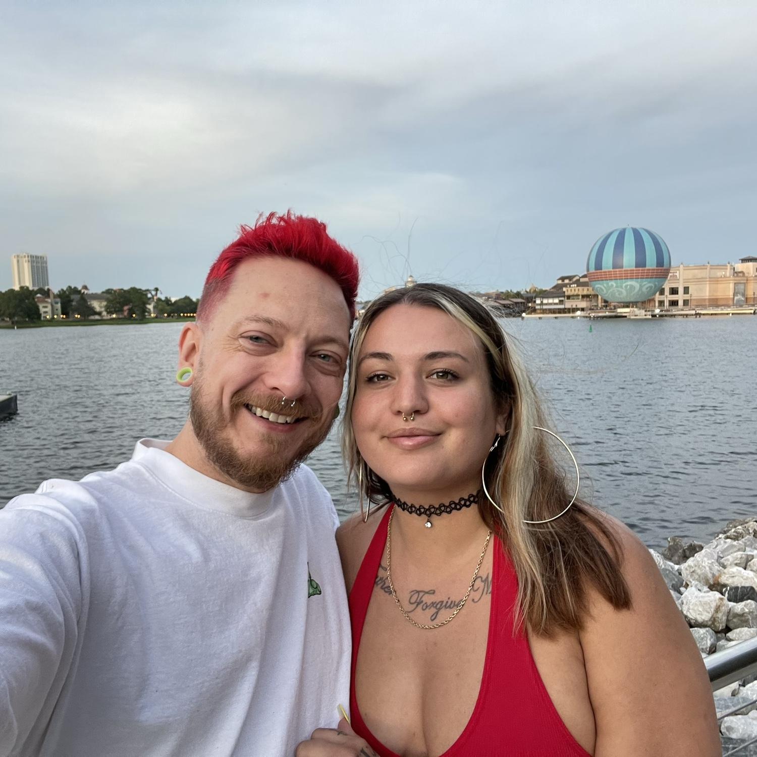 Our first concert together.