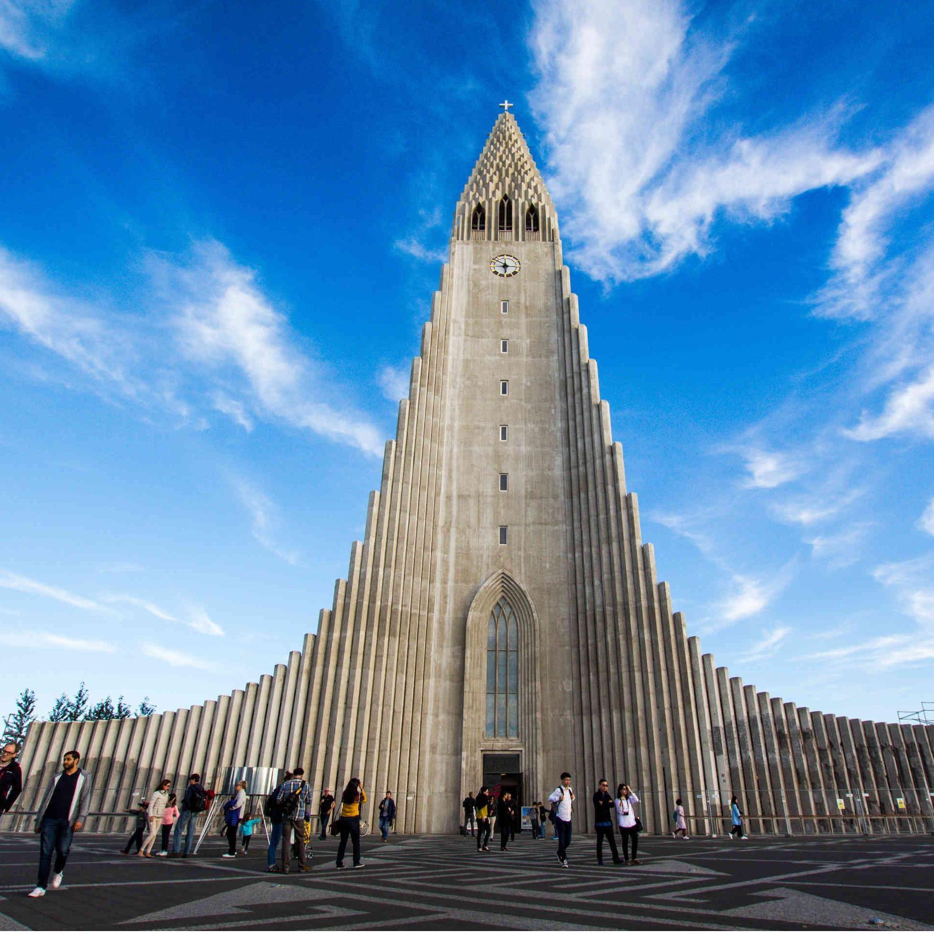 Hallgrimskirkja Church in Iceland