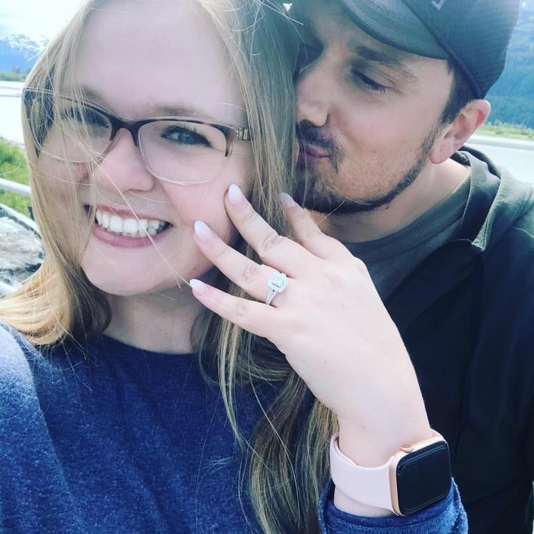 Right after he proposed <3