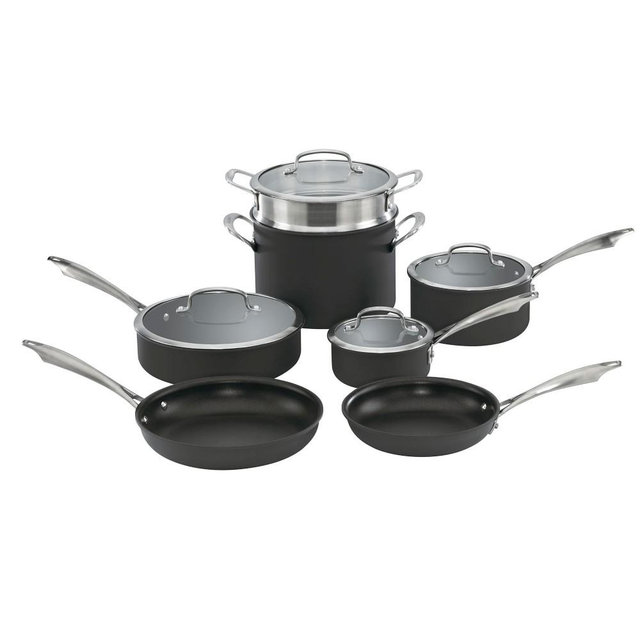 Cuisinart Dishwasher Safe Anodized 11-pc Set