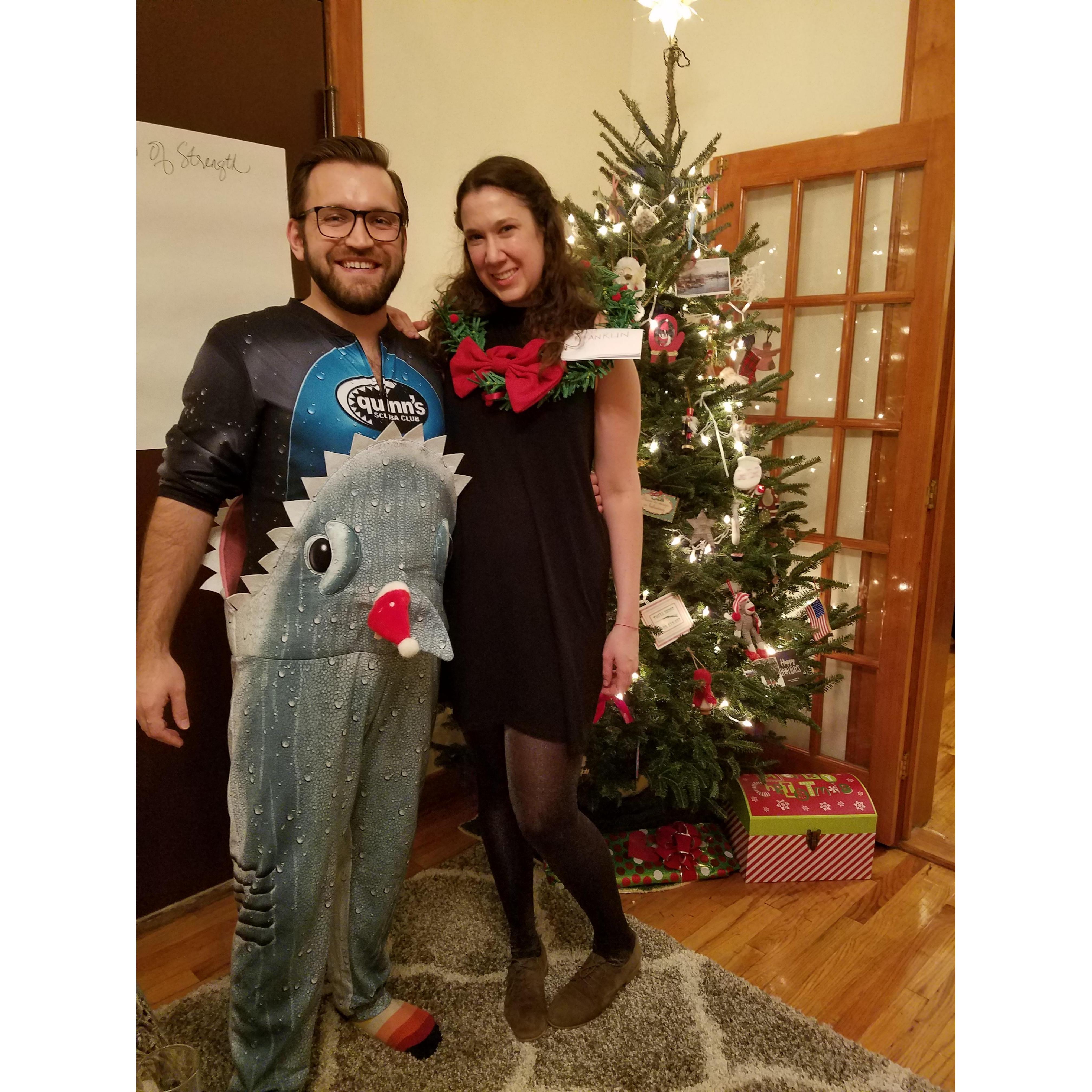 Christmas party pun costumes