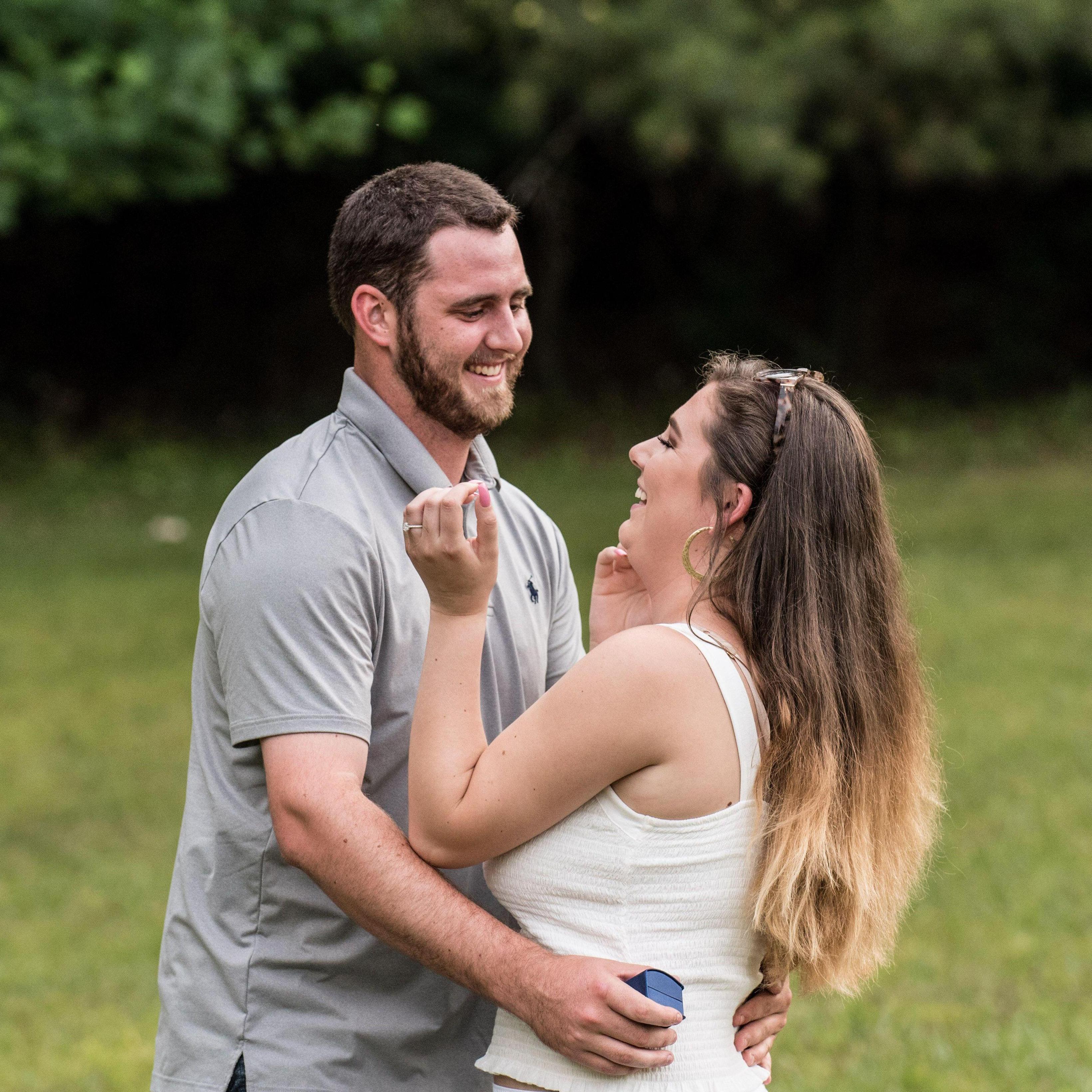 The moment I said "YES!"