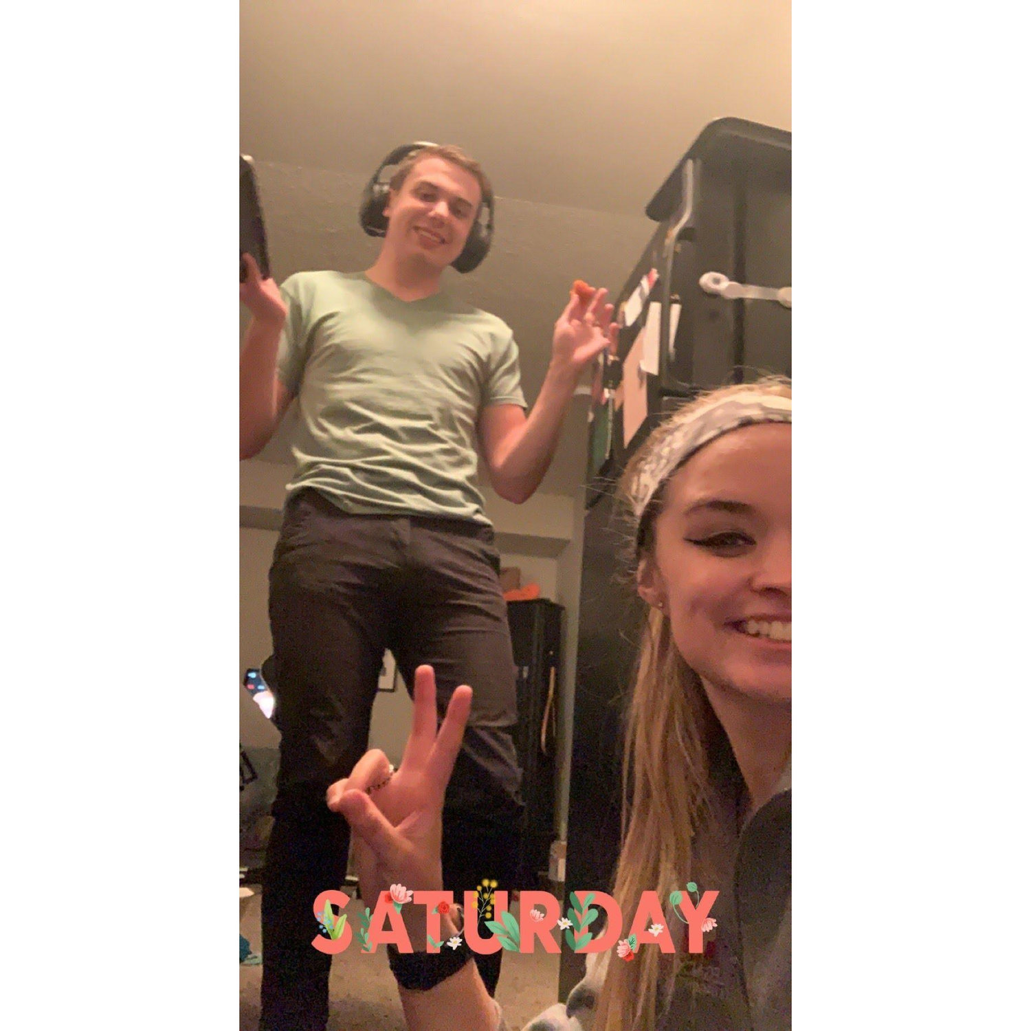 Typical Saturday in our household!