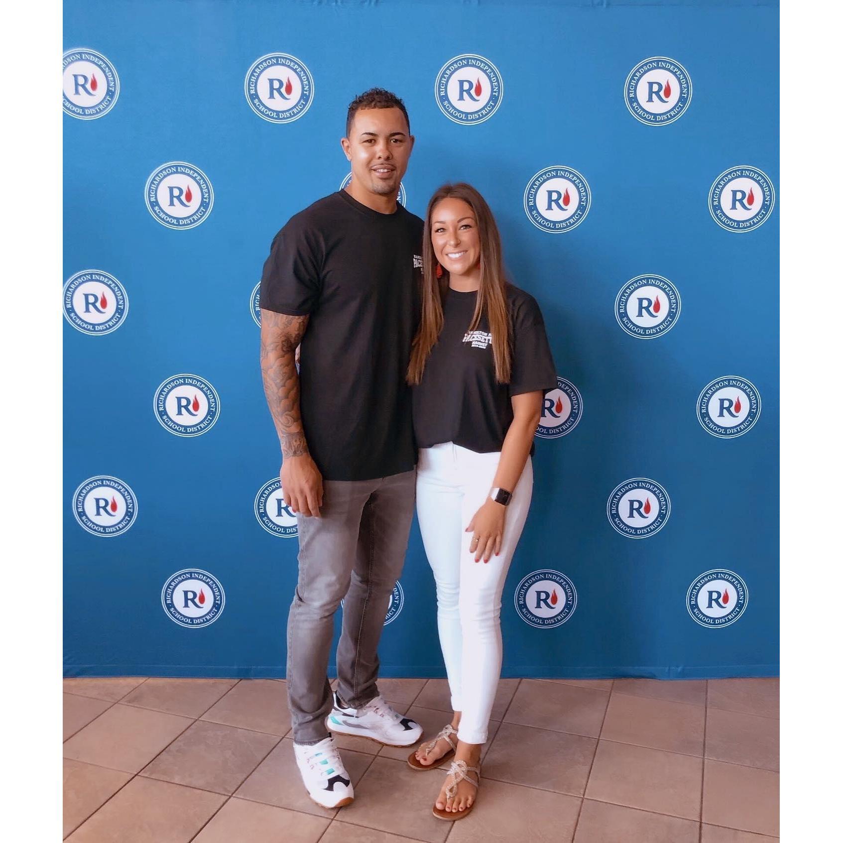 Our first year getting to work together.