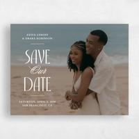White Wedding Save the Date - Trogir Photo