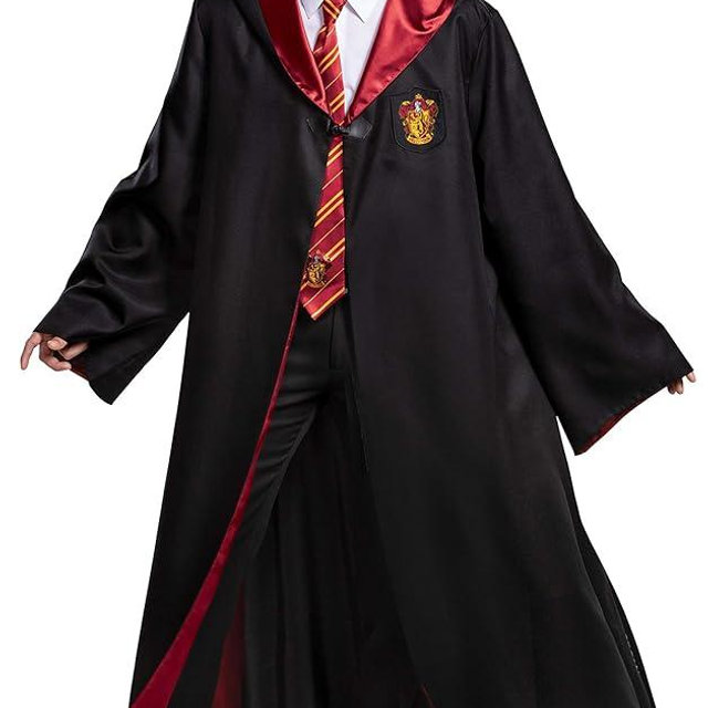 Disguise Harry Potter Gryffindor Robe Prestige Adult Costume Accessory