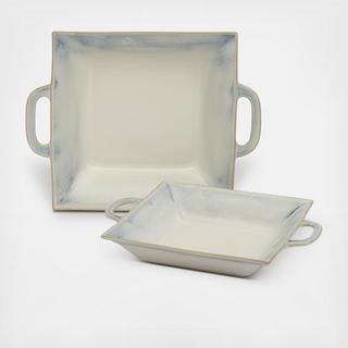 Hudson 2-Piece Square Serving Tray