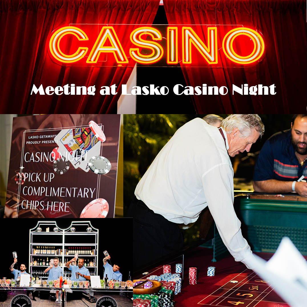 We were introduced at Lasko Casino Night!