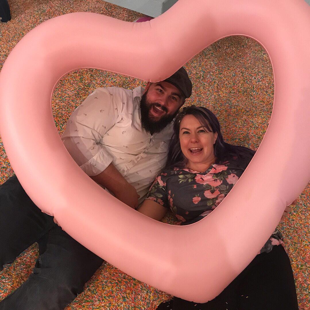 Sprinkle pit at the Museum of Ice Cream 2017