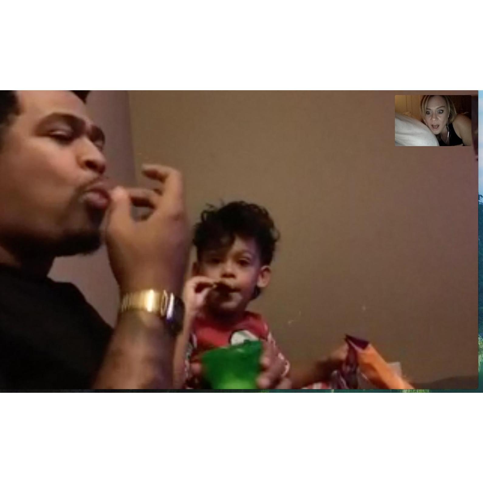 Facetiming our lives away - Boston to Sacramento!