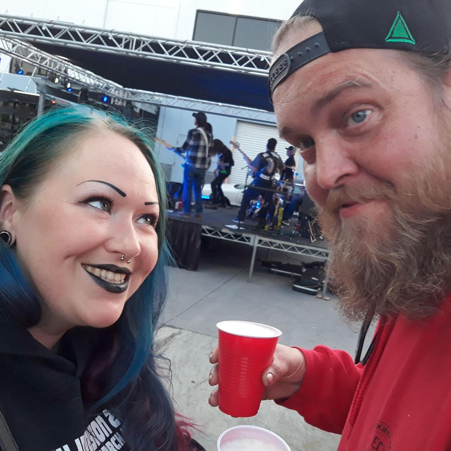 Spending time together was always an adventure; seeing live music and spending time with our friends was at the top of the list.