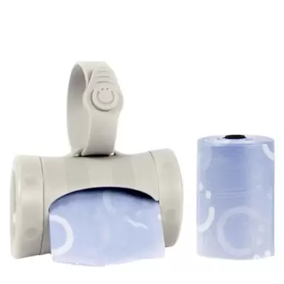 Ubbi® Retractable Bag Dispenser in White