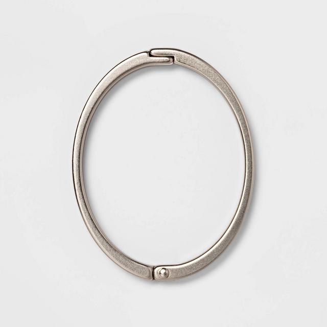 Oval Shower Ring Nickel - Threshold™