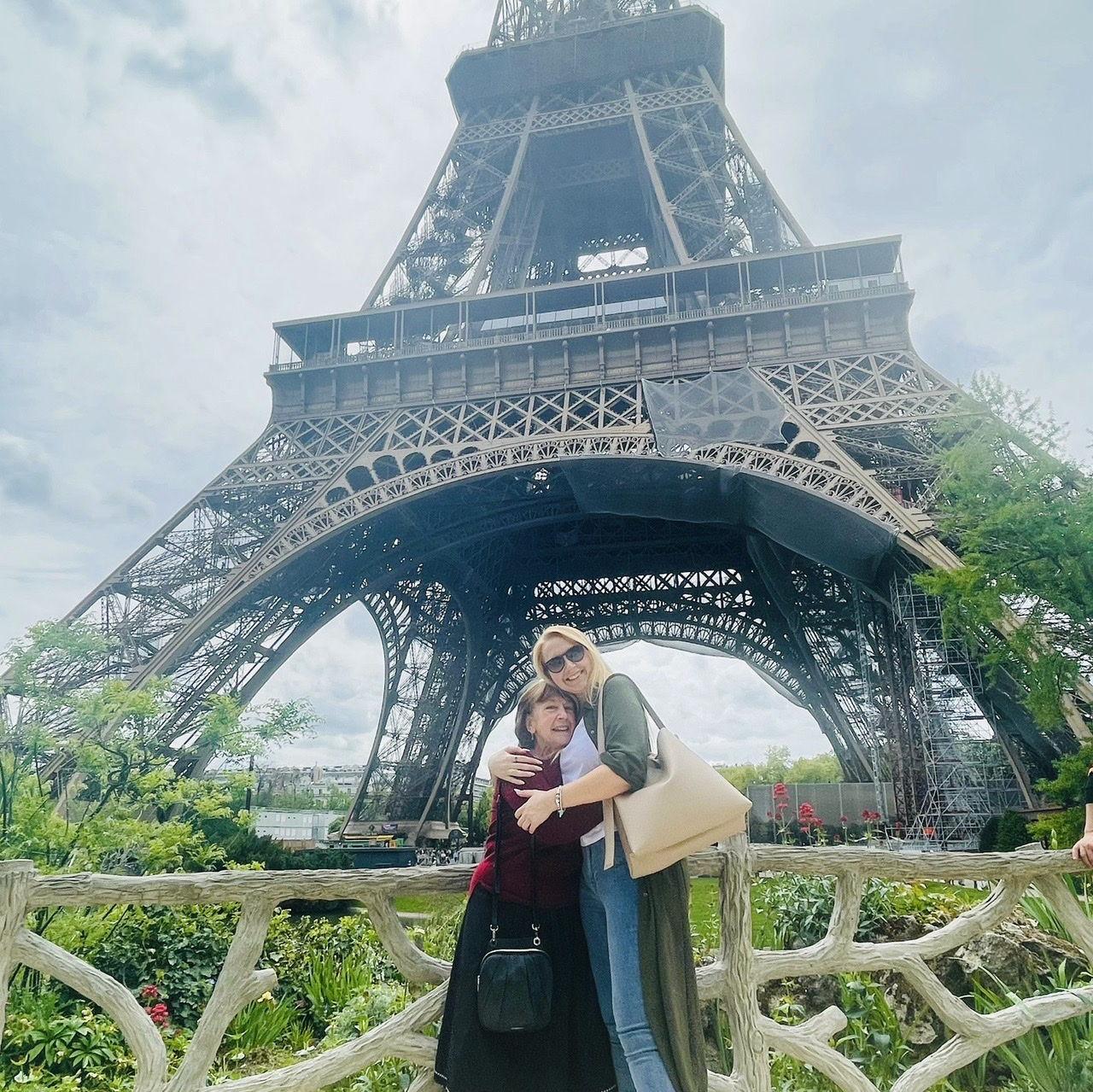 Elina and her Mom Alexandra visit Paris, May 2023