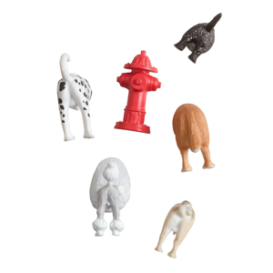 Dog Butt Magnets 6 Pack - World Market