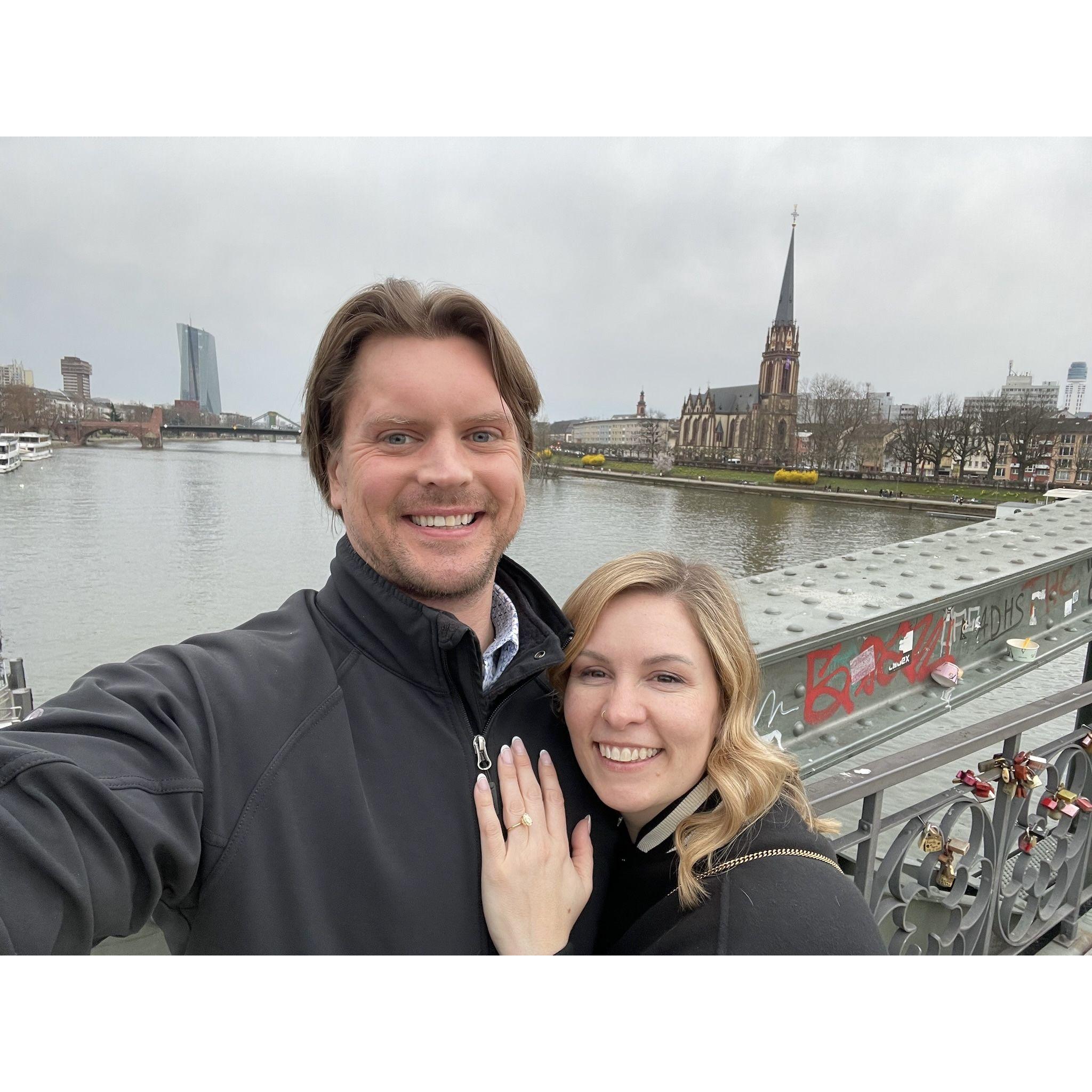 Shortly after “I do”. - March 2024, Frankfurt, Germany