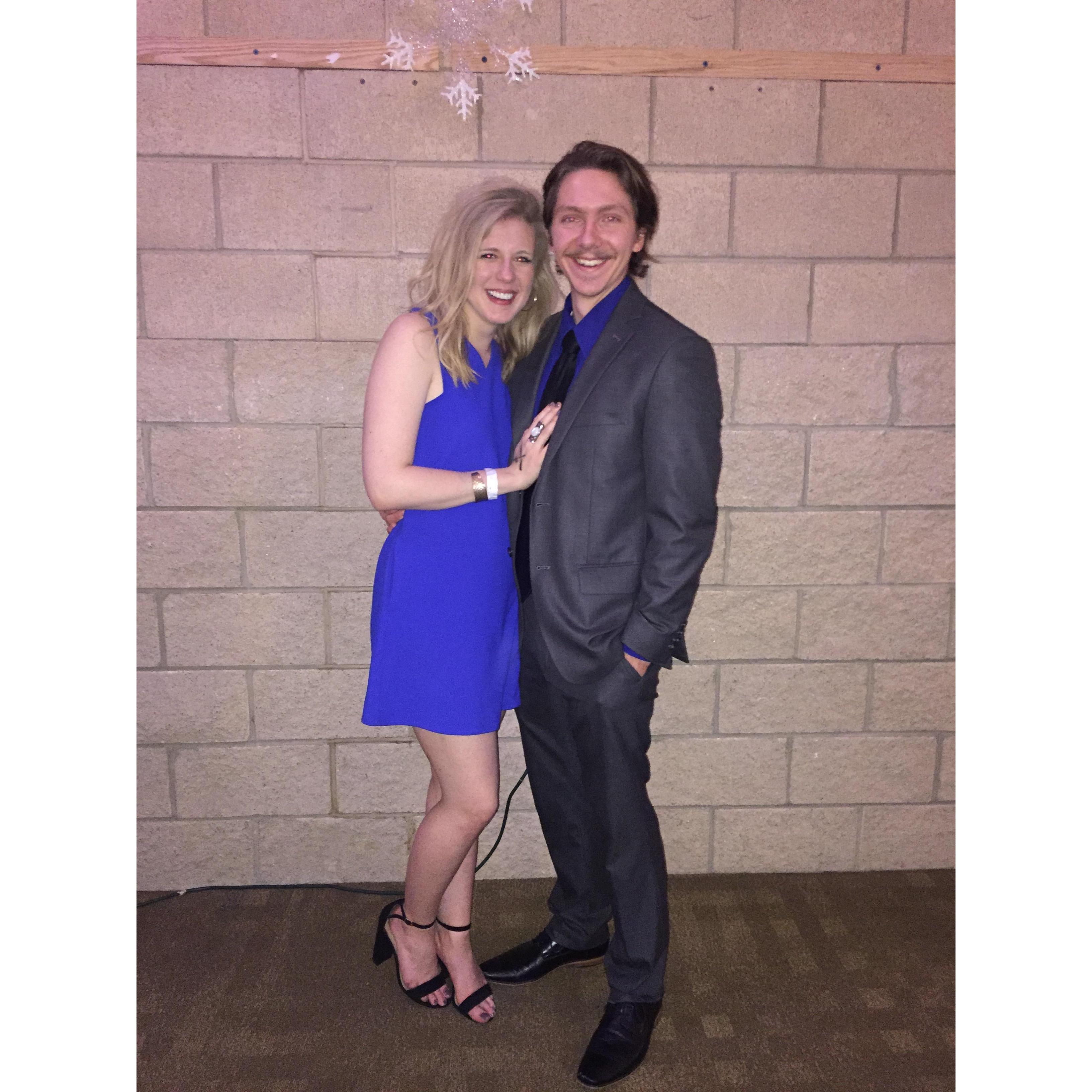 My senior year of college spring formal!