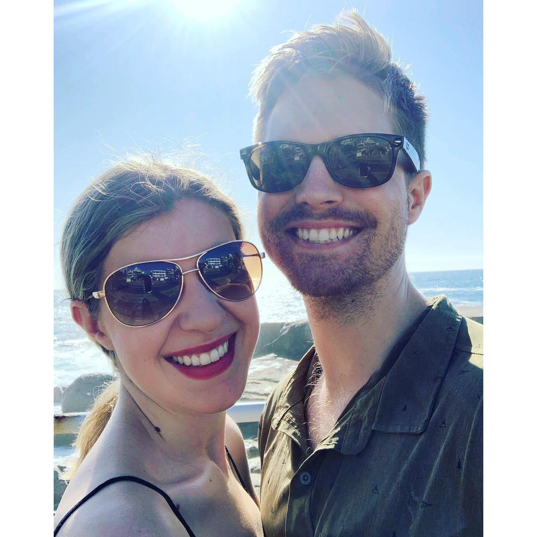 Enjoying the Cape Town beaches
2020