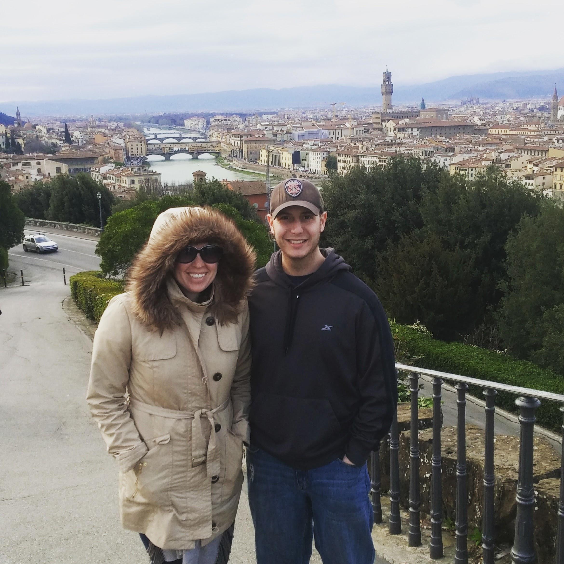 Our first trip abroad together