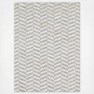 Hand Stitched Cowhide Dorado Rug