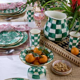 Emerald Stainless Steel Check Compote