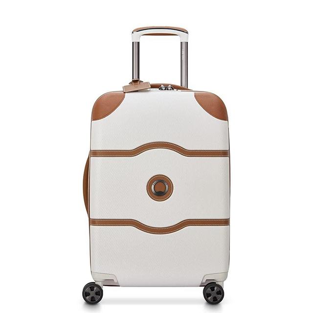 DELSEY Paris Chatelet Hardside Luggage with Spinner Wheels, Angora, Carry-on 21 Inch, No Brake