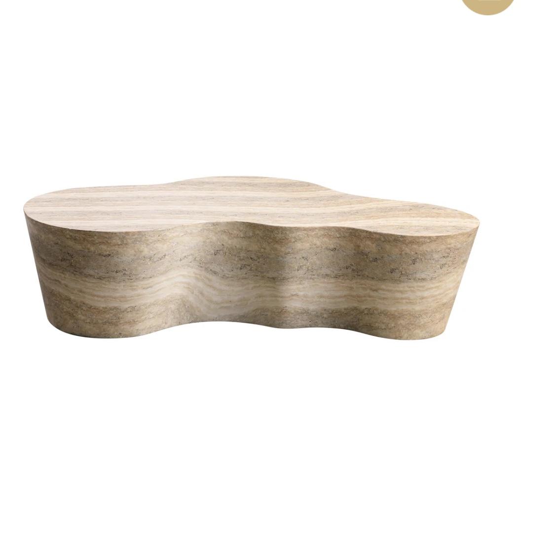 Slab Concrete Indoor / Outdoor Coffee Table