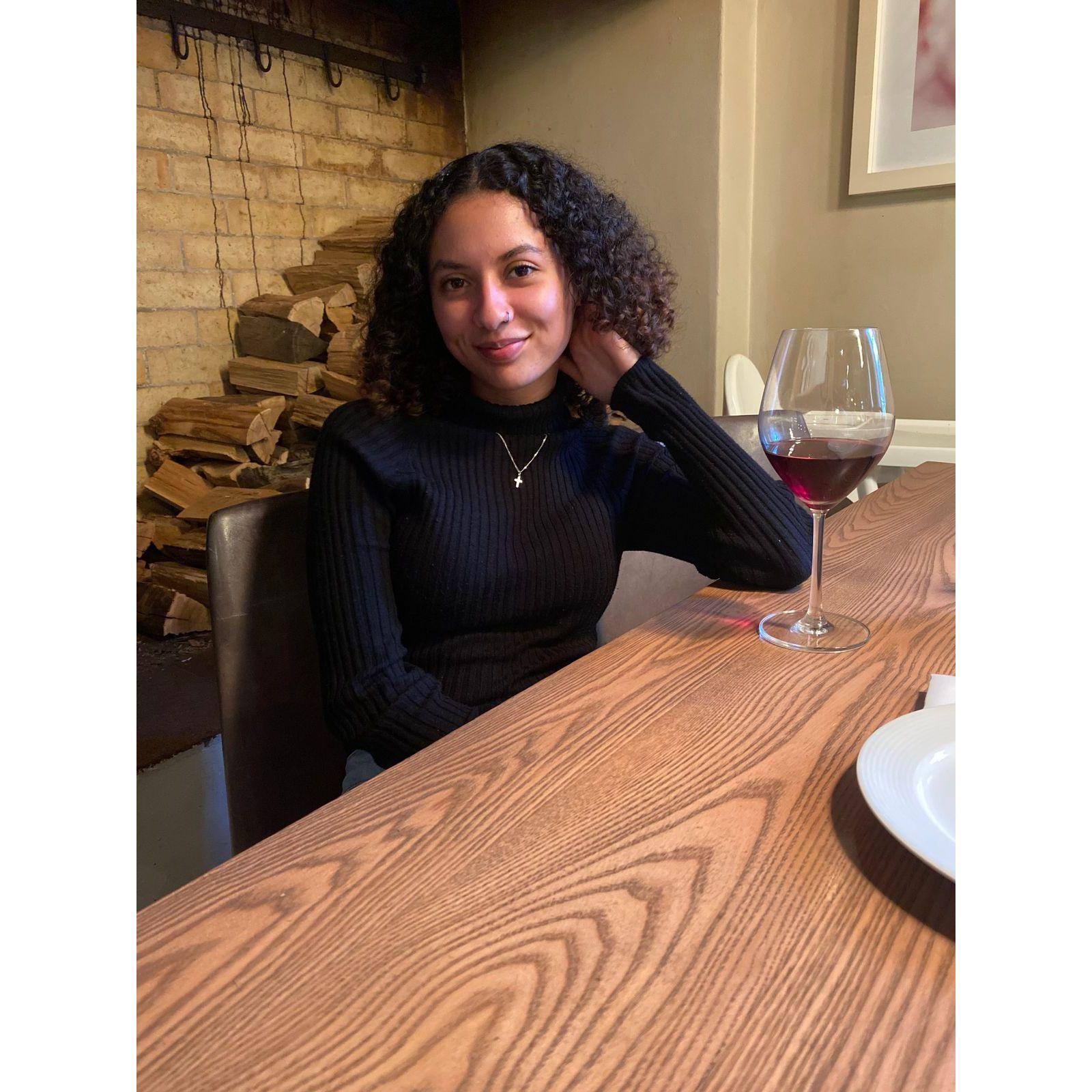 1st pic Tshiamo ever took of me
