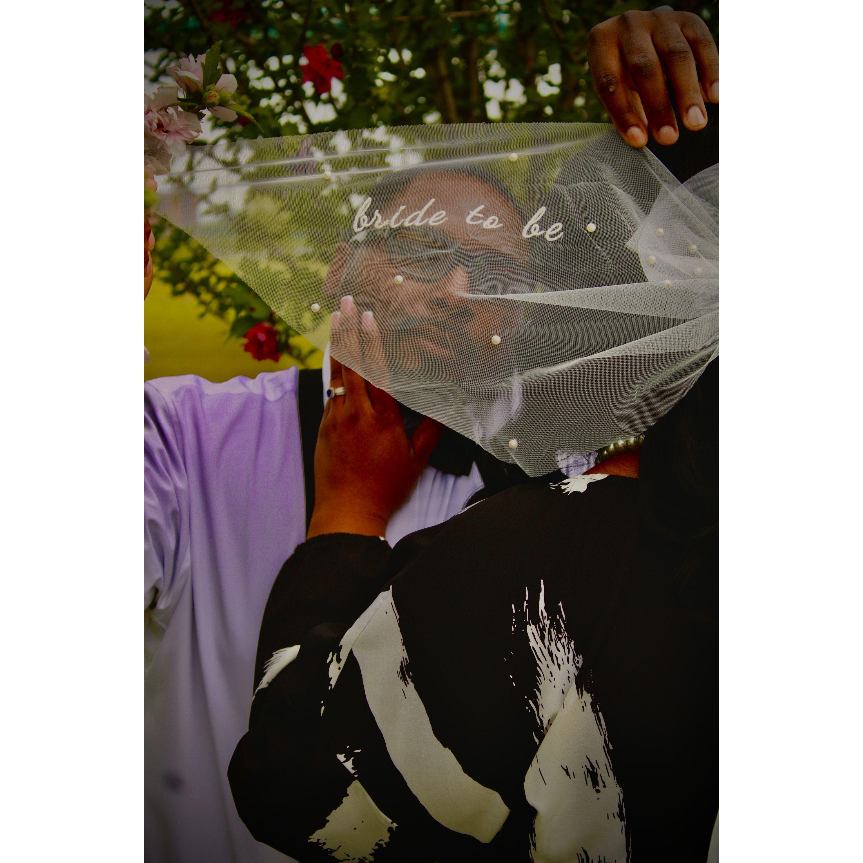 That's my bride. Making her my wife! #TurnerHerIntoMyWife