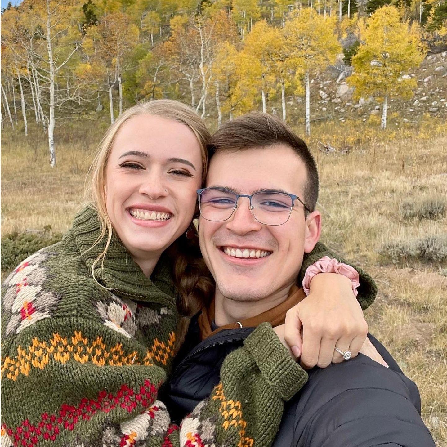 Jordan's first time visiting Rocky Mountain National Park! The leaves were beautiful in the fall
