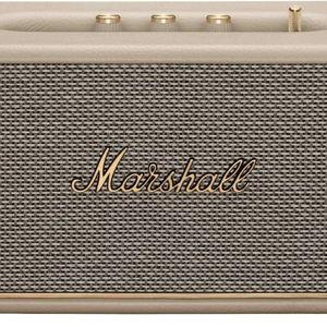 Marshall - Acton III Bluetooth Home Speaker with Bass / Treble / Volume Controls and 3.5 mm Auxiliary Input - Cream