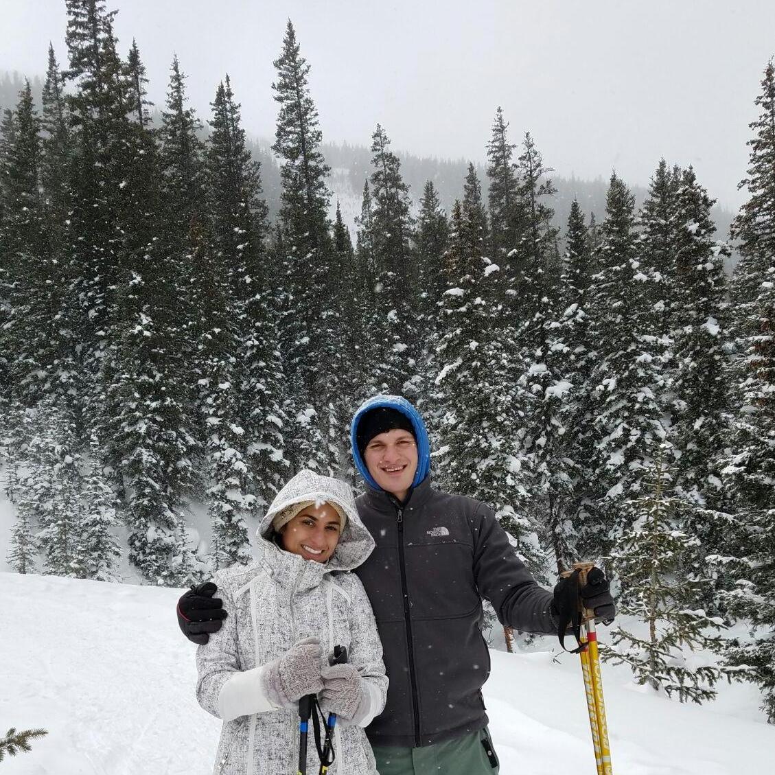 Skiing in Denver. February 2017.