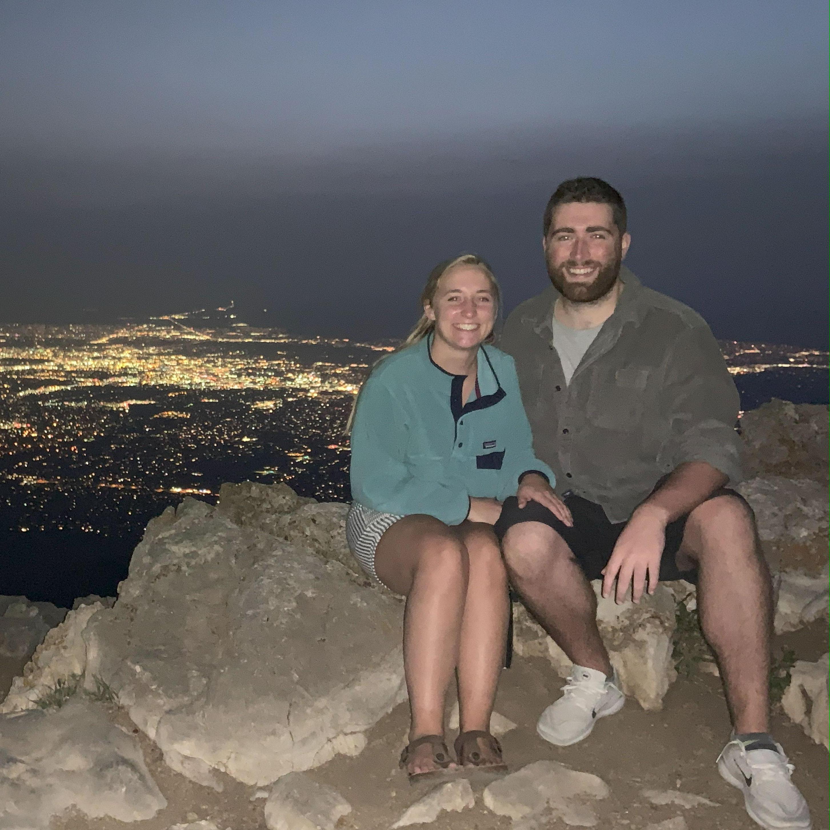 On top of Sandia Mountain, over looking Albuquerque (2020)