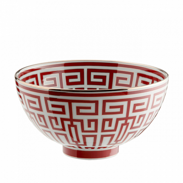 Richard Ginori Labirinto Scarlatto Gio Ponti bowl
