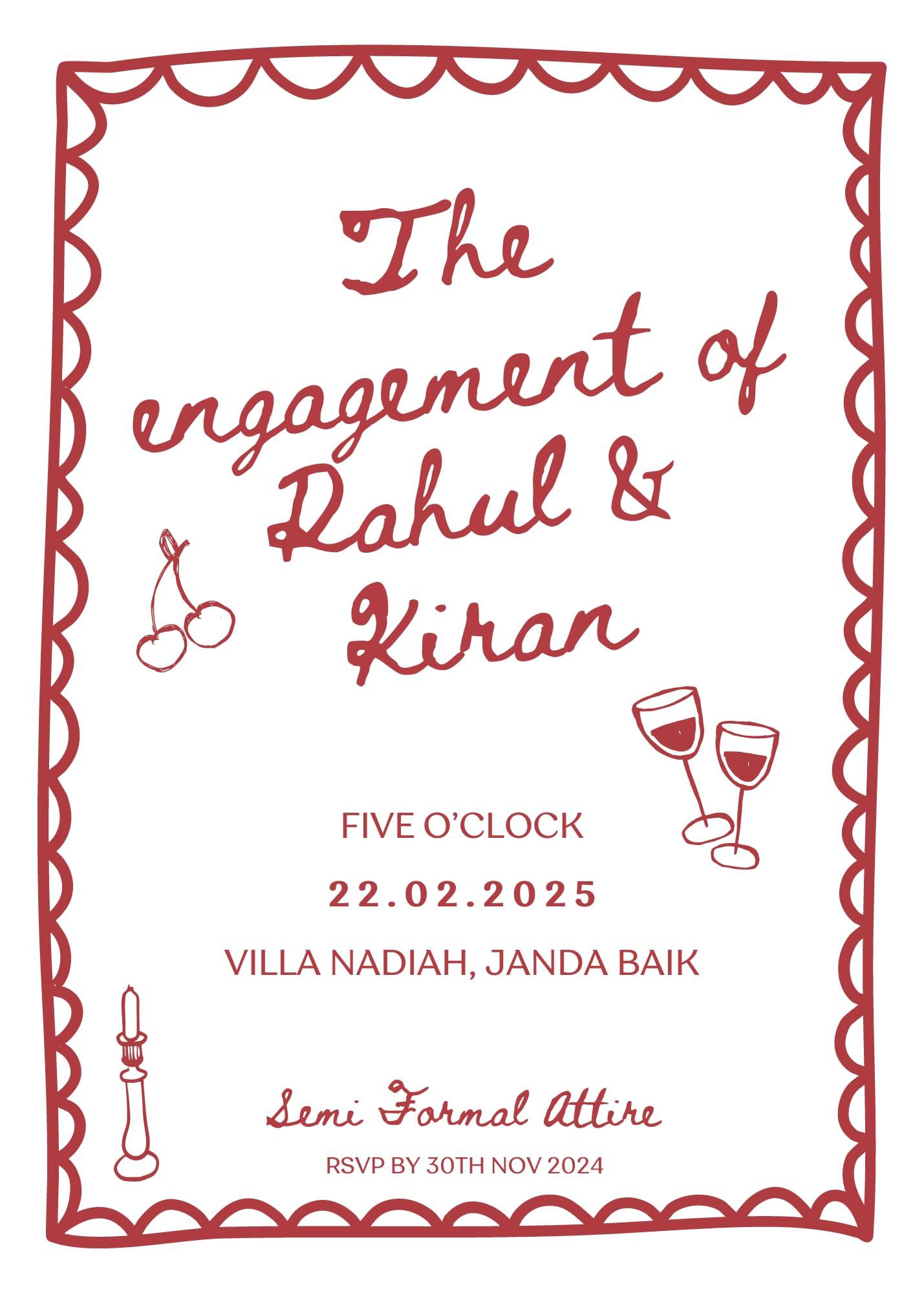 The Wedding Website of Rahul Mayer and Kiran Kaur