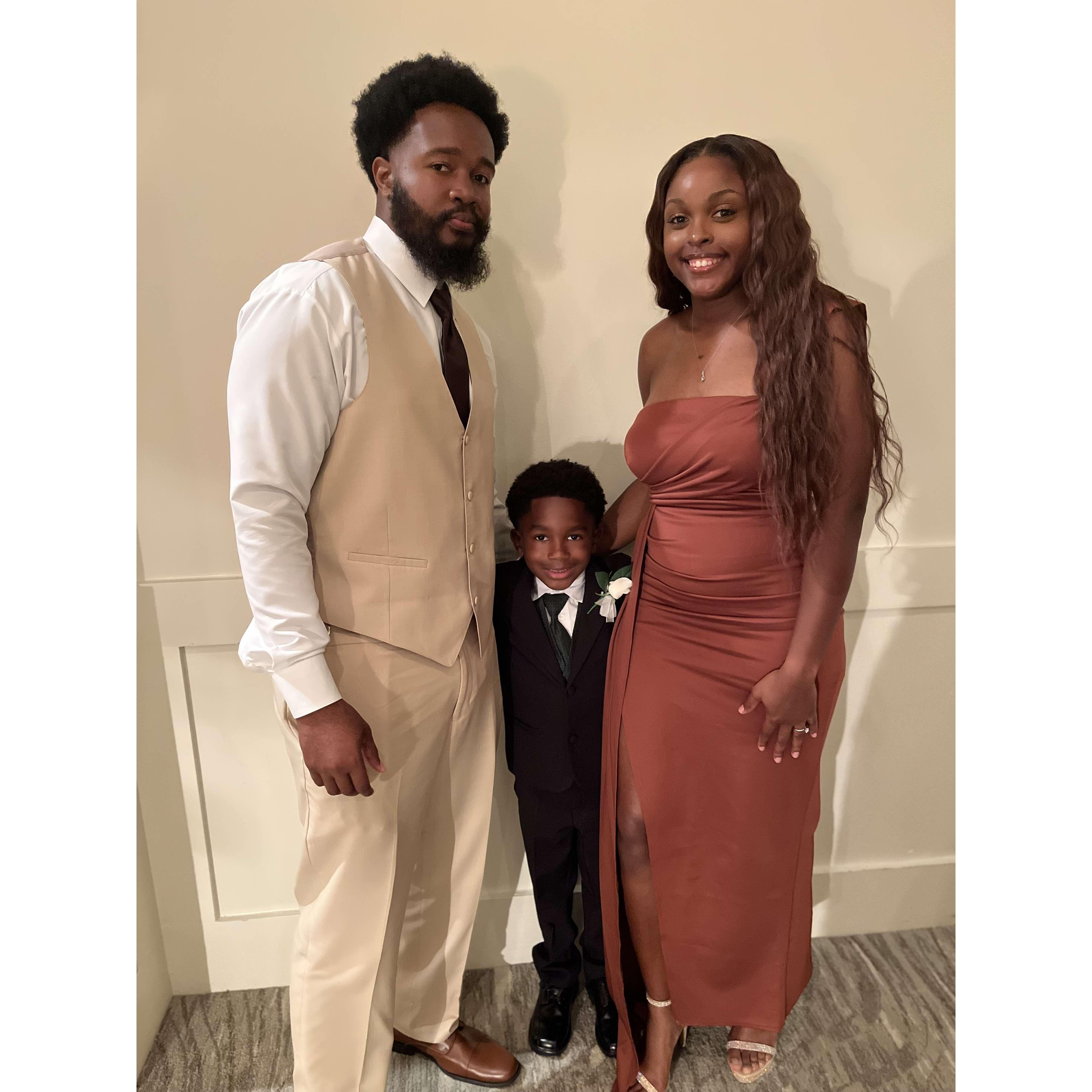 Celebrating the union of the Chapman's!