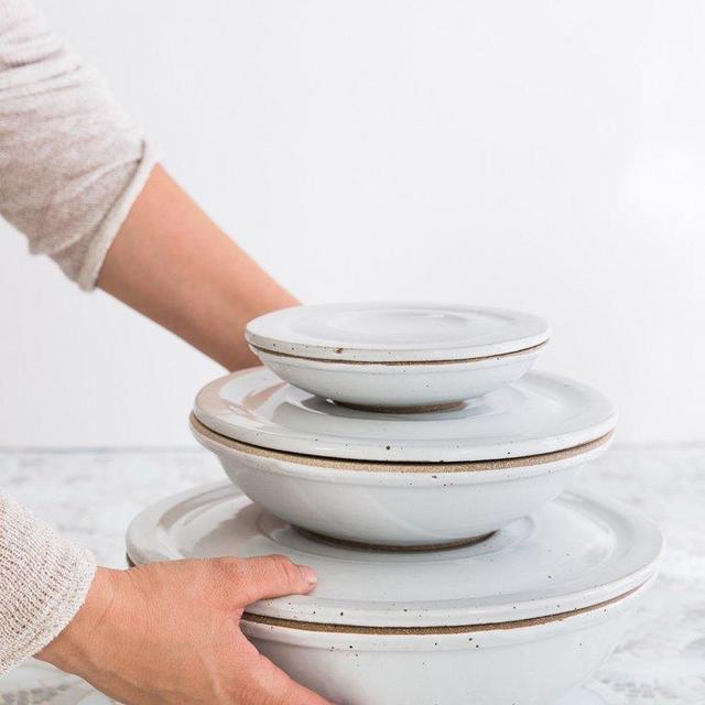 Set of Nesting Covered Bowls (Dove Grey)