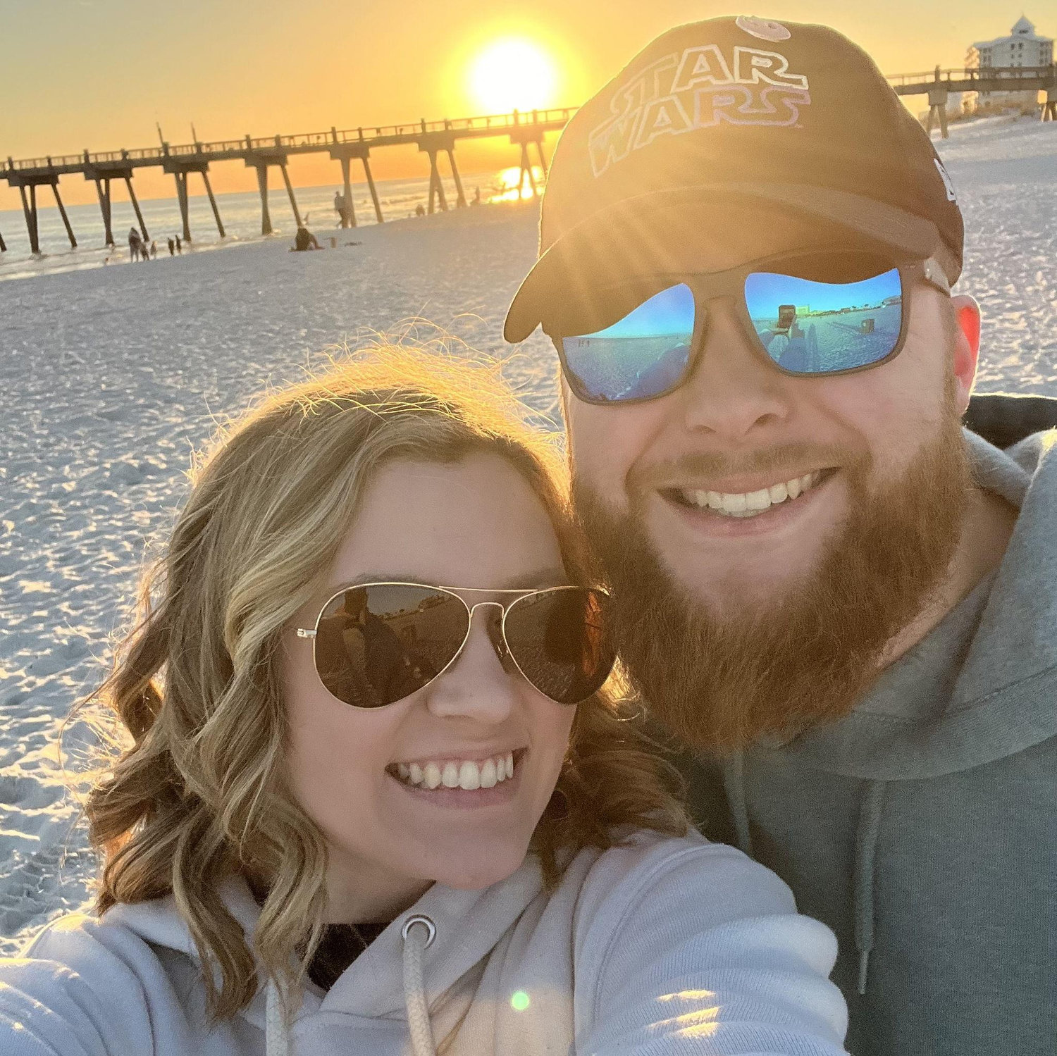 Our first weekend as boyfriend & girlfriend