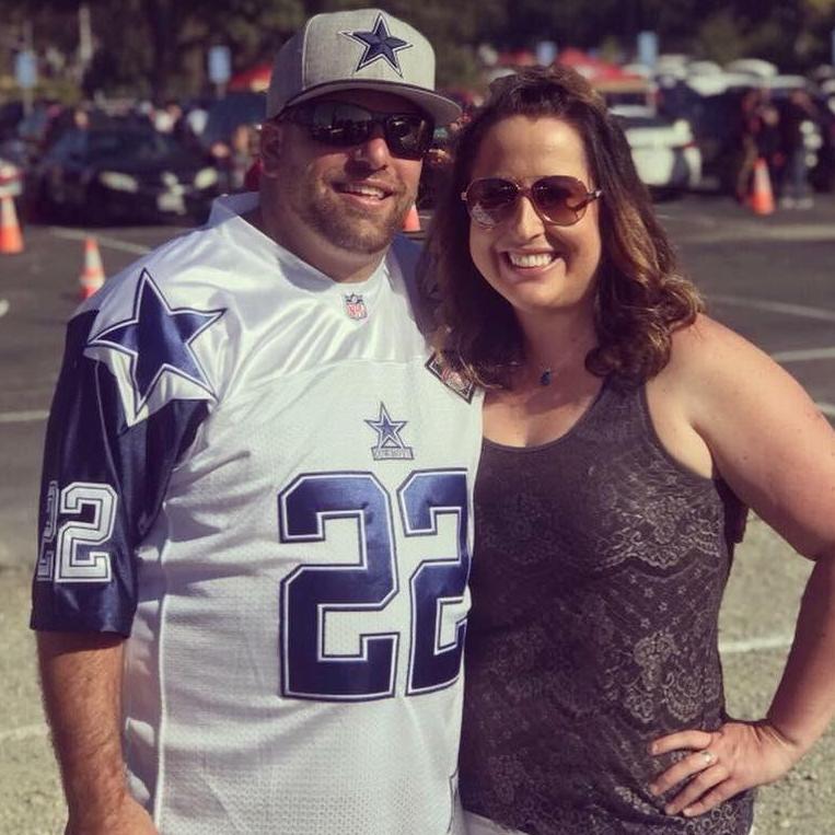 This is when I surprised Rich with tickets to his first Cowboys game ever! We had an absolute blast!