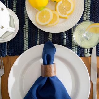 Solid Chindi Table Runner