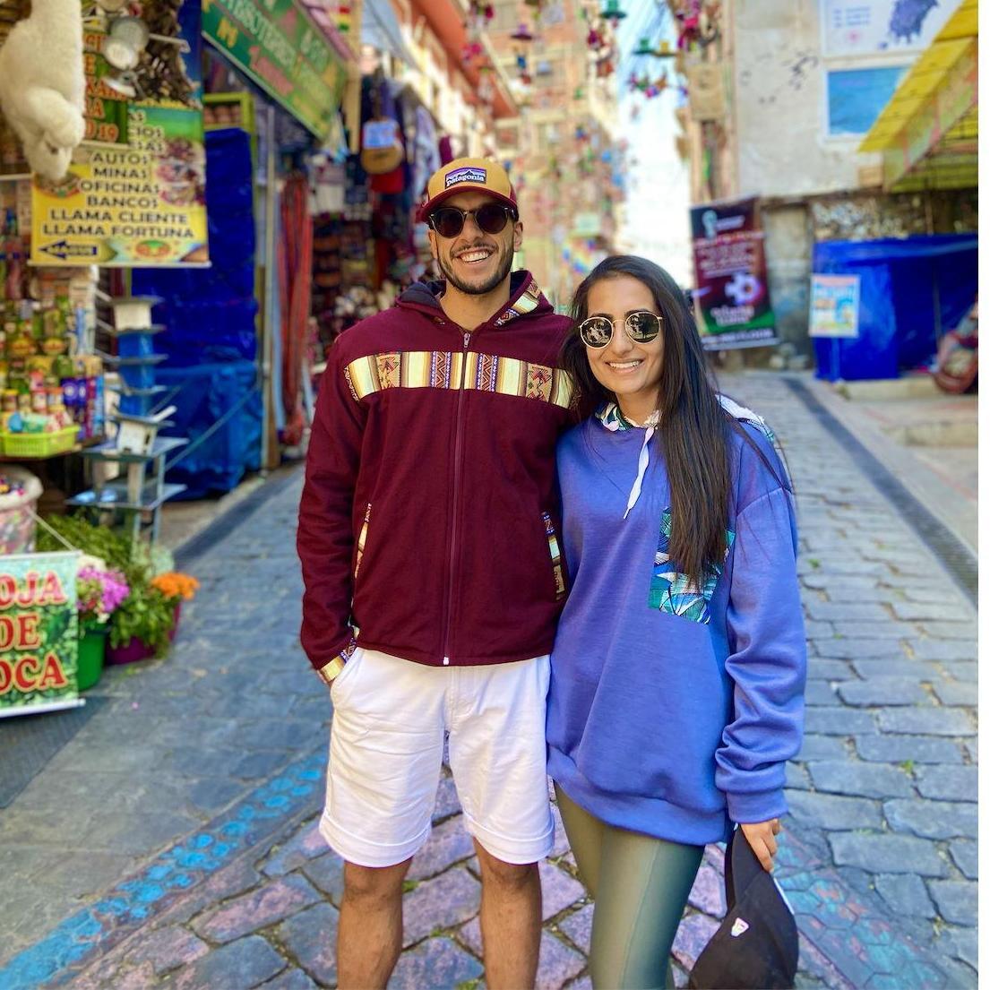 Strolling through the streets of La Paz