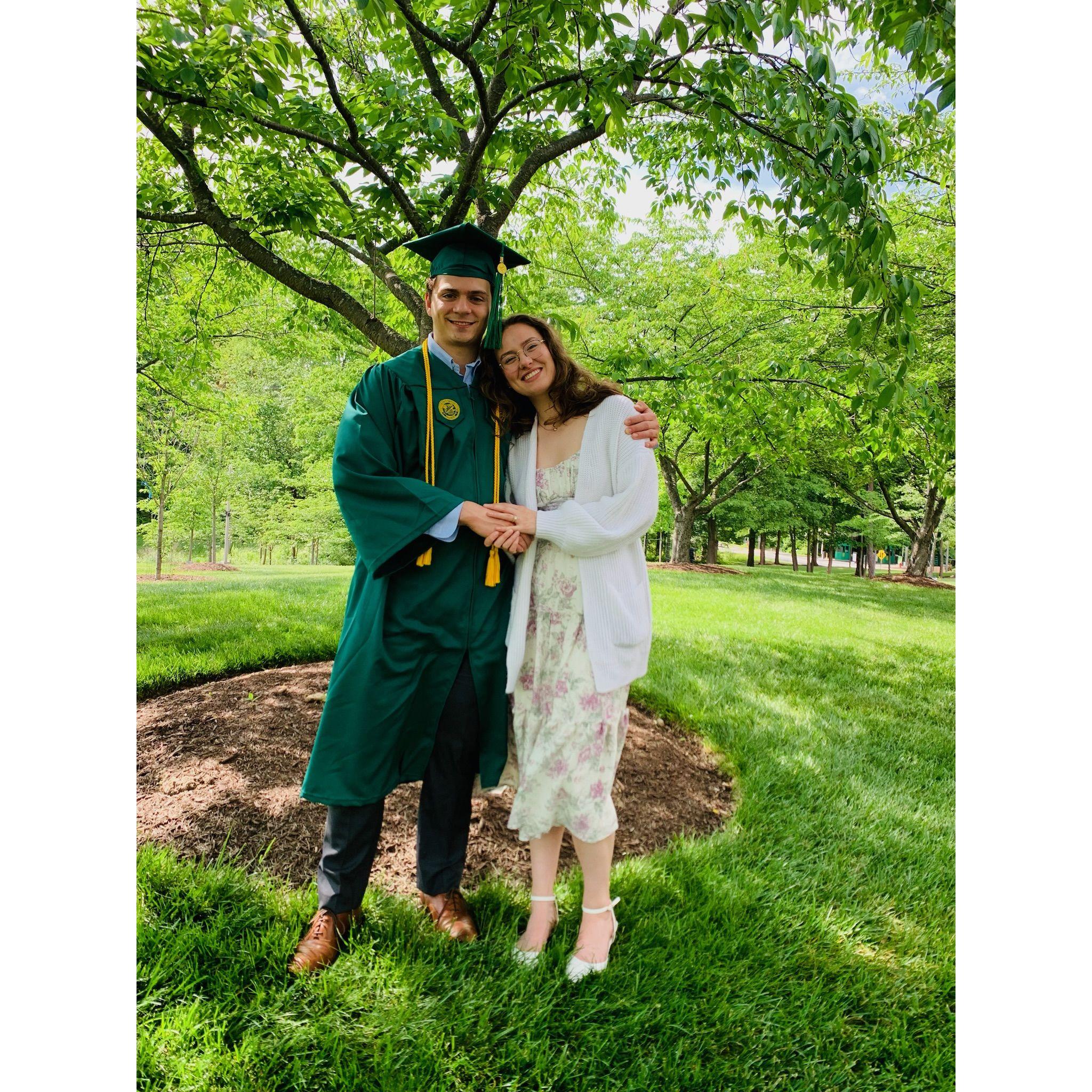 Will's actual graduation!! It's really nice to be able to experience these milestones with each other.