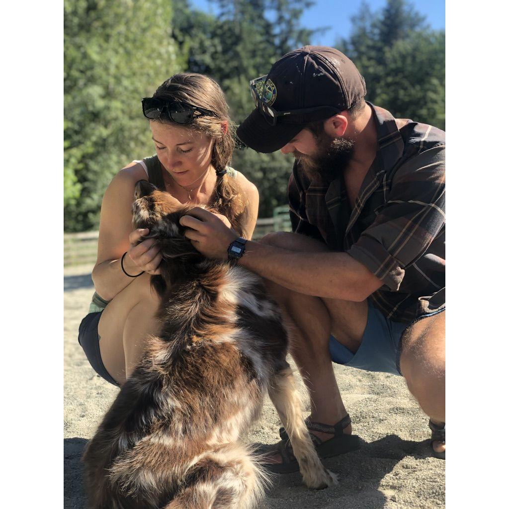Meeting Chili Bean for the first time, Washington 2020