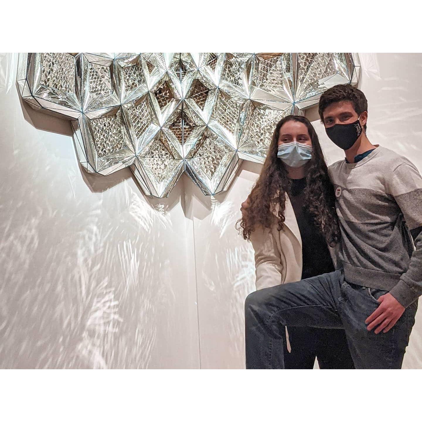 At the High Museum for Allie's 23rd birthday