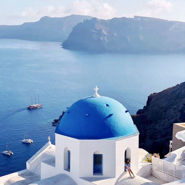 Our Honeymoon Fund for Santorini